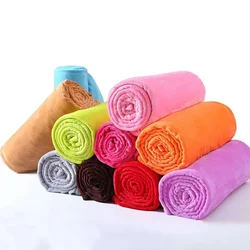 Coral Fleece Blanket for Couch, Monochromatic, Plush Fuzzy Lightweight Throw, Super Soft, Microfiber Flannel, Nap Blankets, Warm