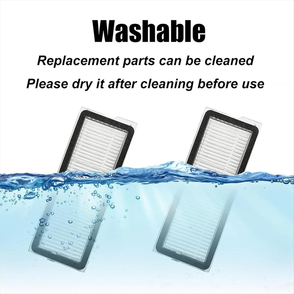 

A20M 8 шт. HEPA-фильтры для роботов-пылесосов Qrevo Curv, P10 Pro, P20 Pro, Qrevo S, Qrevo Pro, Qrevo MaxV, аксессуары