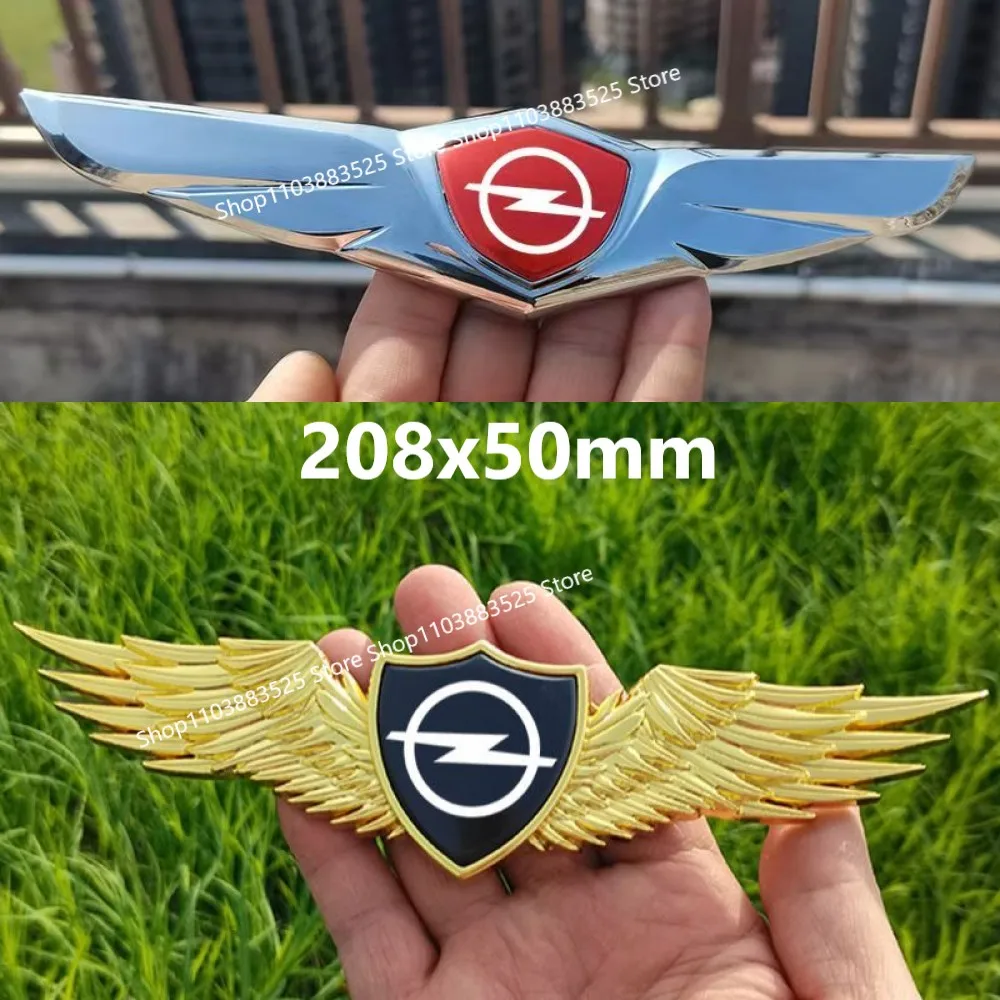 

208x50mm Front Hood or windows Wing Emblem Badge Sticker for Opel Turbo Cors Corsa Gsi OPC Line Vectra Astra Zafira Antara Omega