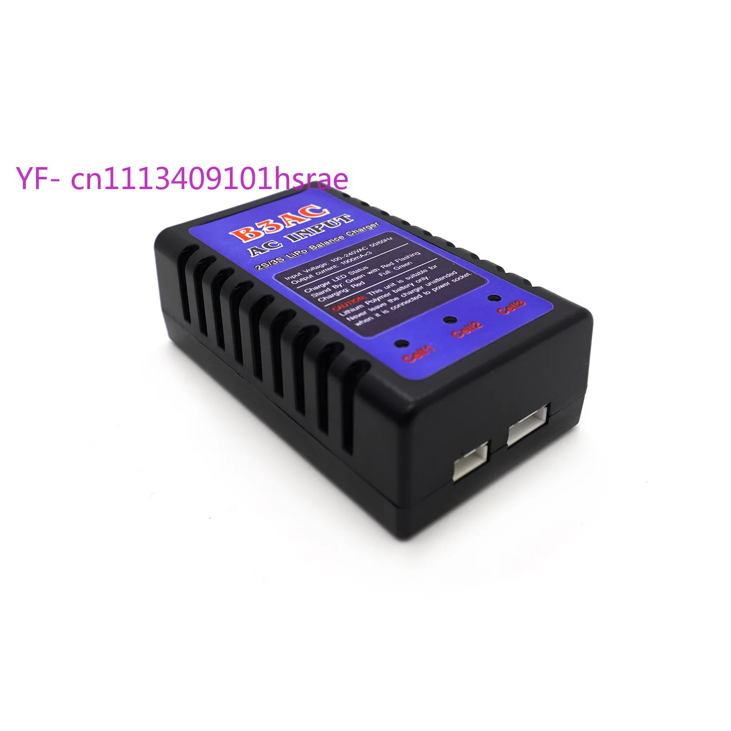 

B3AC Compact Balance Charger for 2S 3S 7.4V 11.1V LiPo Battery RC Drone Airplane