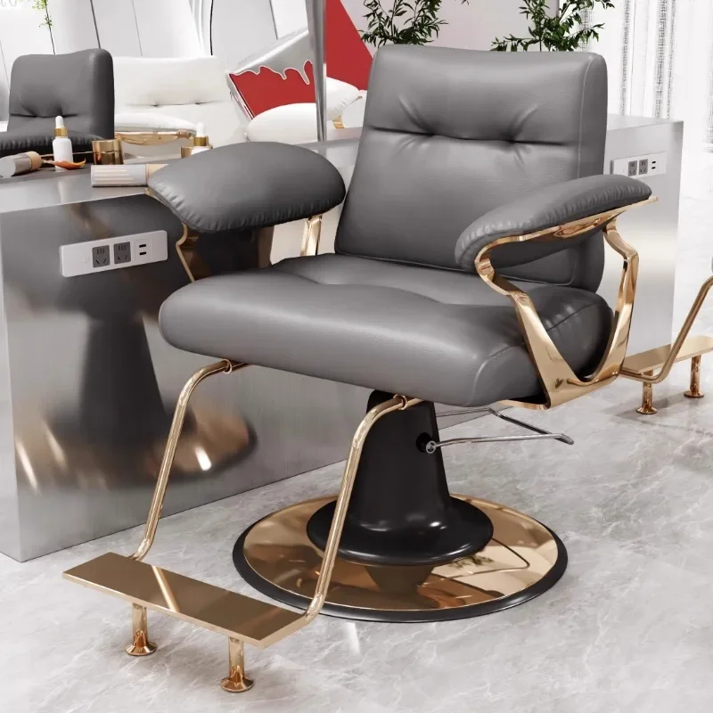 Wheel Chair Tilted Tattoo for Barber Stations Furniture Adjustable Hydraulic Hairdressing Professional Promotion Swivel Chair