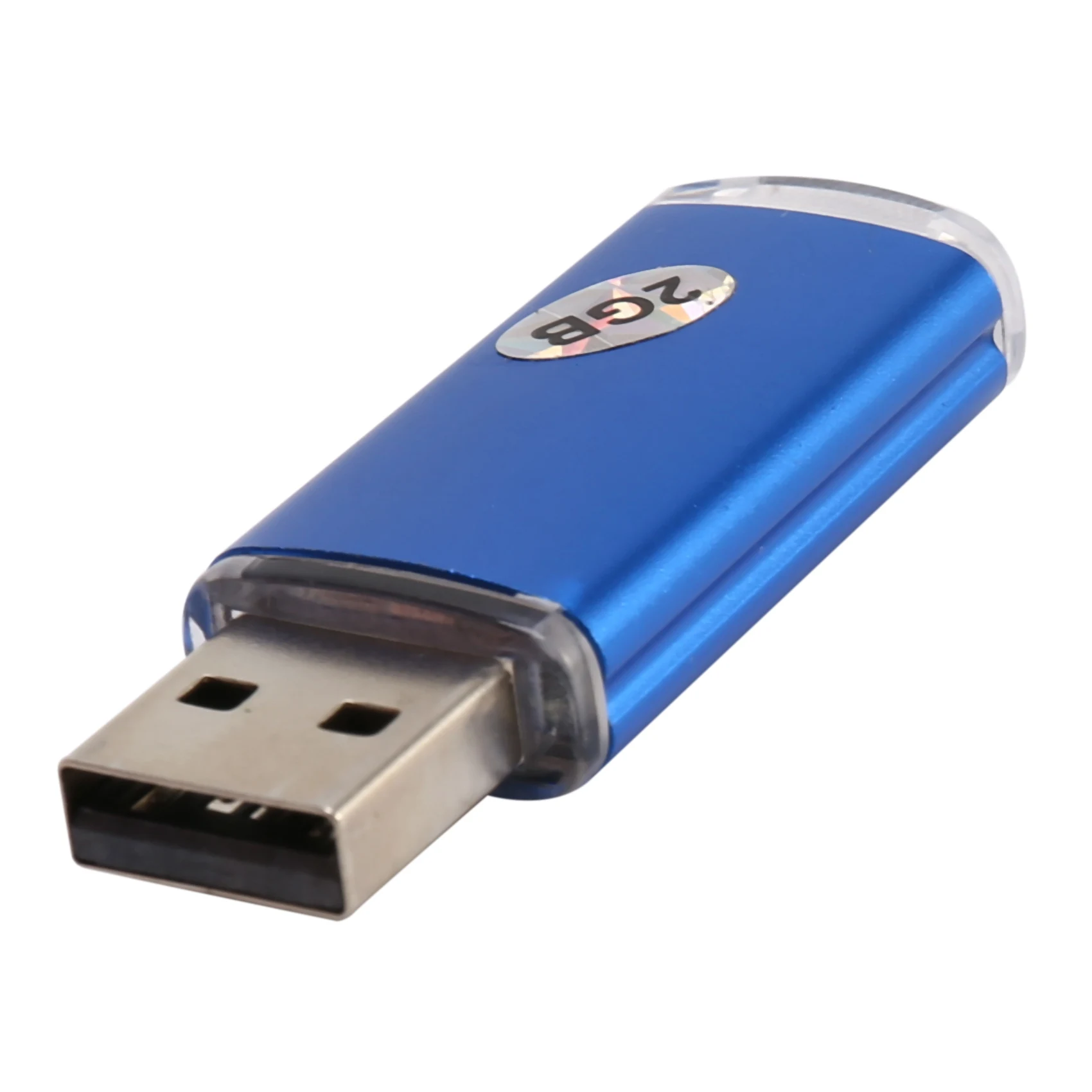 USB 2.0 Flash U Disk, Bleu, 2 Go