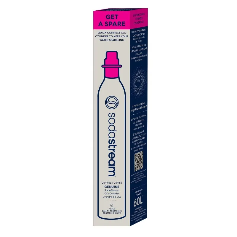 

SodaStream Pink Spare CO2 Cylinder, 60 L.