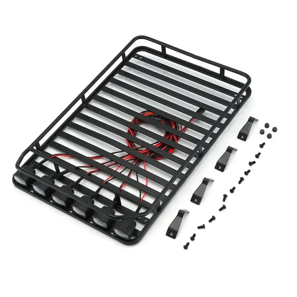 Roof Rack Luggage Carrier for 1/10 RC Crawler D90 Axial SCX10 90046