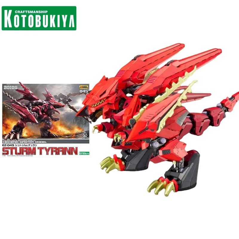 

KOTOBUKIYA Original ZD102R HMM Anime EZ-049 STURM TYRANN Action Figure Assembly Model Toys Collectible Model Gifts for Children