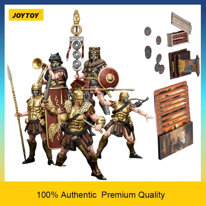 JOYTOY Strife Series Classical Age Roman Republic 5-Pack + Expansion Pack I Collector's Edition 1/18 Collectible Action Figures