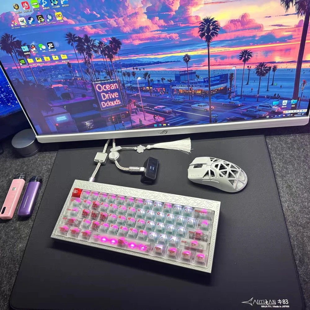Artisan FX Key-83 Gaming Mouse Pad Copy 4mm Rubber Mixed Weave