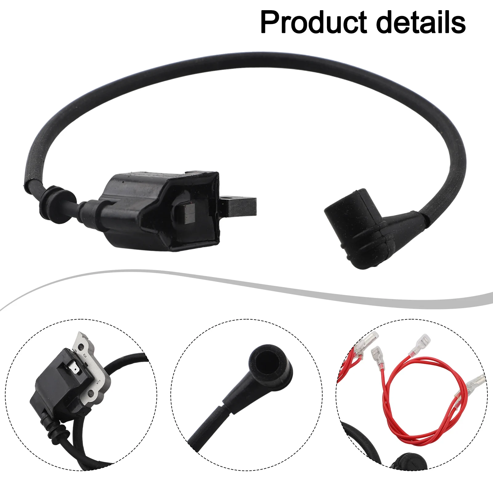 

Backpack Blower Ignition Coil Detector Backpack Blower 10*10*7cm Connecting Wire Reliable Starting Operation For GB355BP