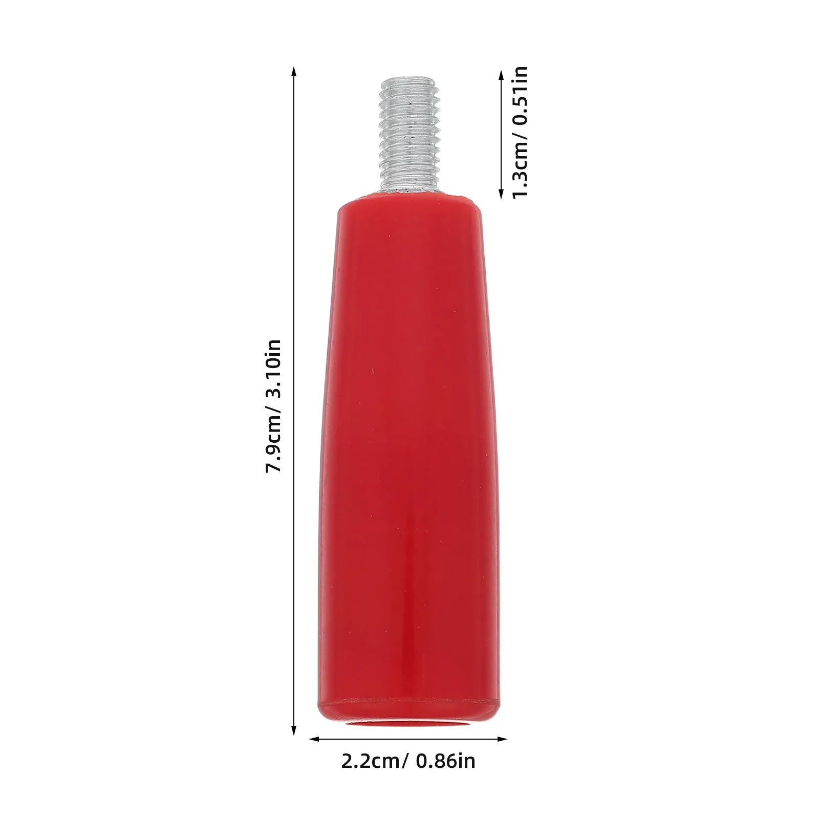 2Pcs Revolving Handle Grip Threaded Metal M8 X 63Mm Ergonomic Rotating Handle for Milling Machine Handwheel Replacement Rotary