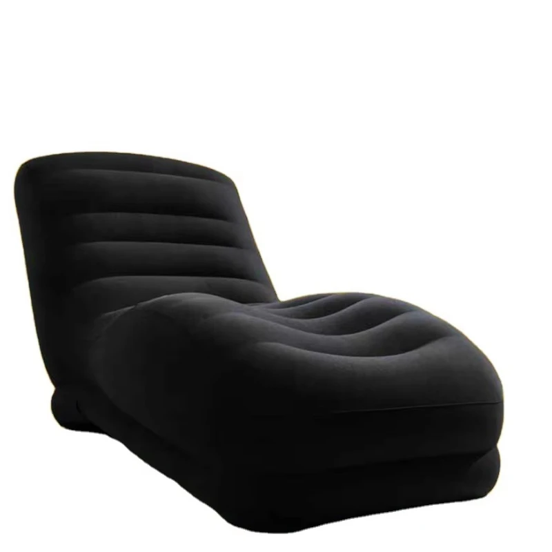 Portable modern leisure living room sofa furniture air sleep recliner lazy sofa inflatable recliner sofa