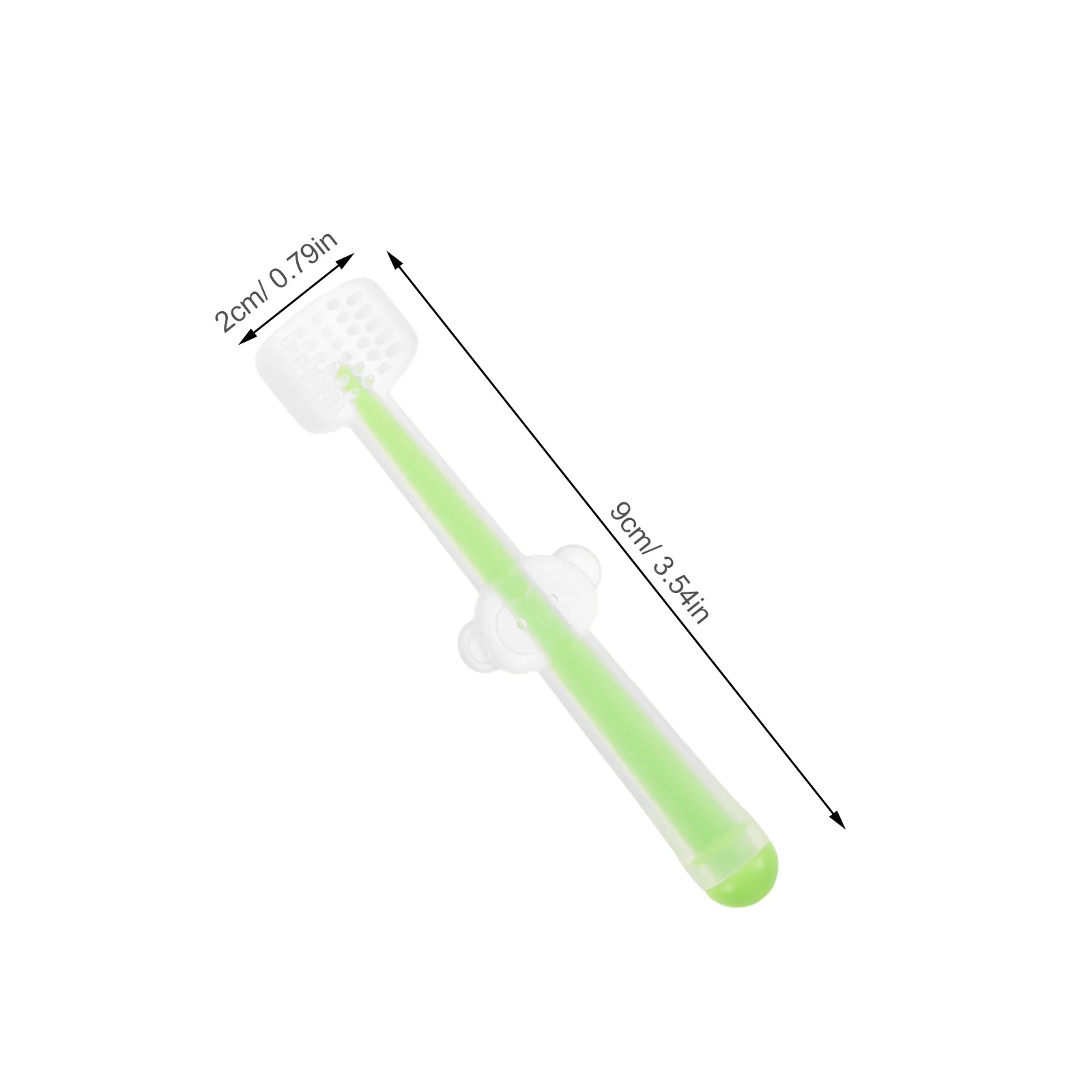 1 مجموعة الطفل العناية بالفم الوليد لينة فرشاة أسنان من السيليكون مجموعة الرضع اللثة فرشاة اللسان الأنظف لطيف تنظيف الاطفال فم كامل #2