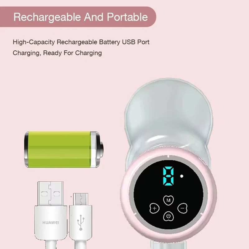 

Electric Breast Pump Portable Electric Breast Pump USB Chargable Silent Portable Milk Extractor Automatic