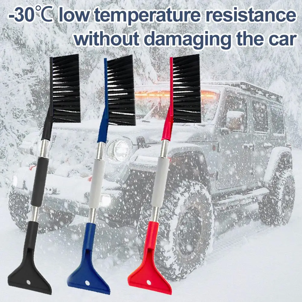 Car Multi-functional Snow Removal Shovel Two-in-one Snow Removal Brush For Winter Car Ice Removal Brush Car Accessory M7R9