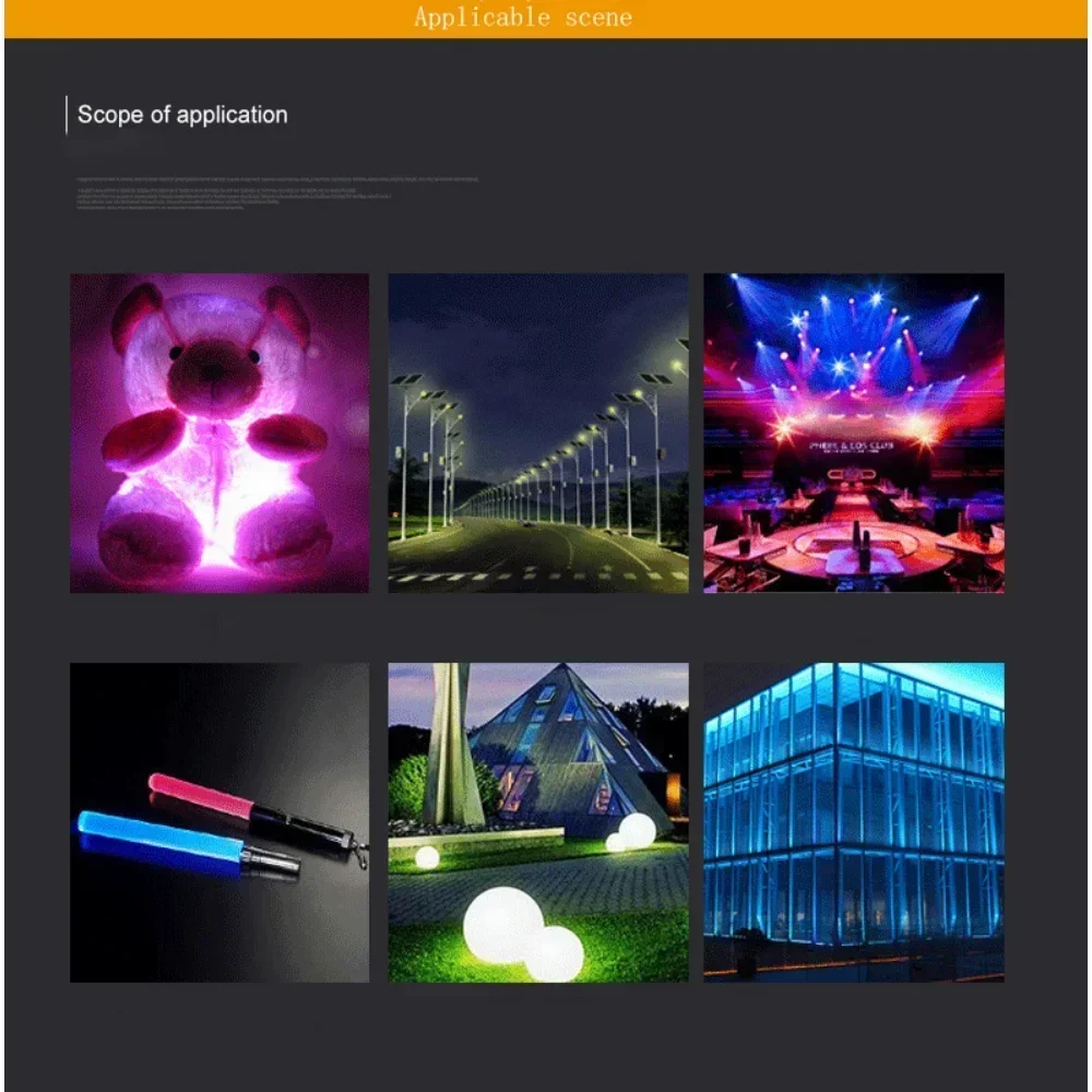 50/100 قطعة 3 مللي متر/5 مللي متر ثنائيات LED شفافة ملونة سريعة وبطيئة وامض F3 F5 DIP أضواء الإلكترونية لتقوم بها بنفسك الثنائيات عدة