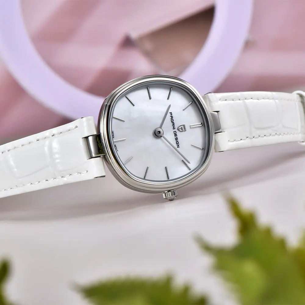 PAGANI DESIGN New Women Quartz Watch Top Brand 32mm Women Wristwatch Sapphire Glass Clock 5Bar Waterproof Watches for Women Gift view 6