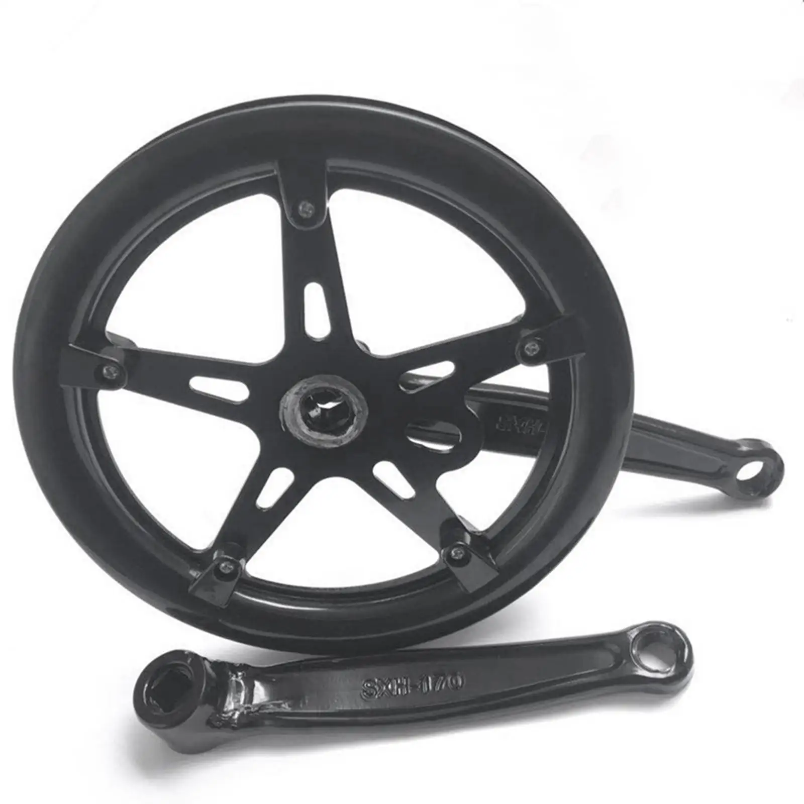 

Комплект шатунов для городского складного велосипеда, стальной, с квадратным конусом, легкий монтаж