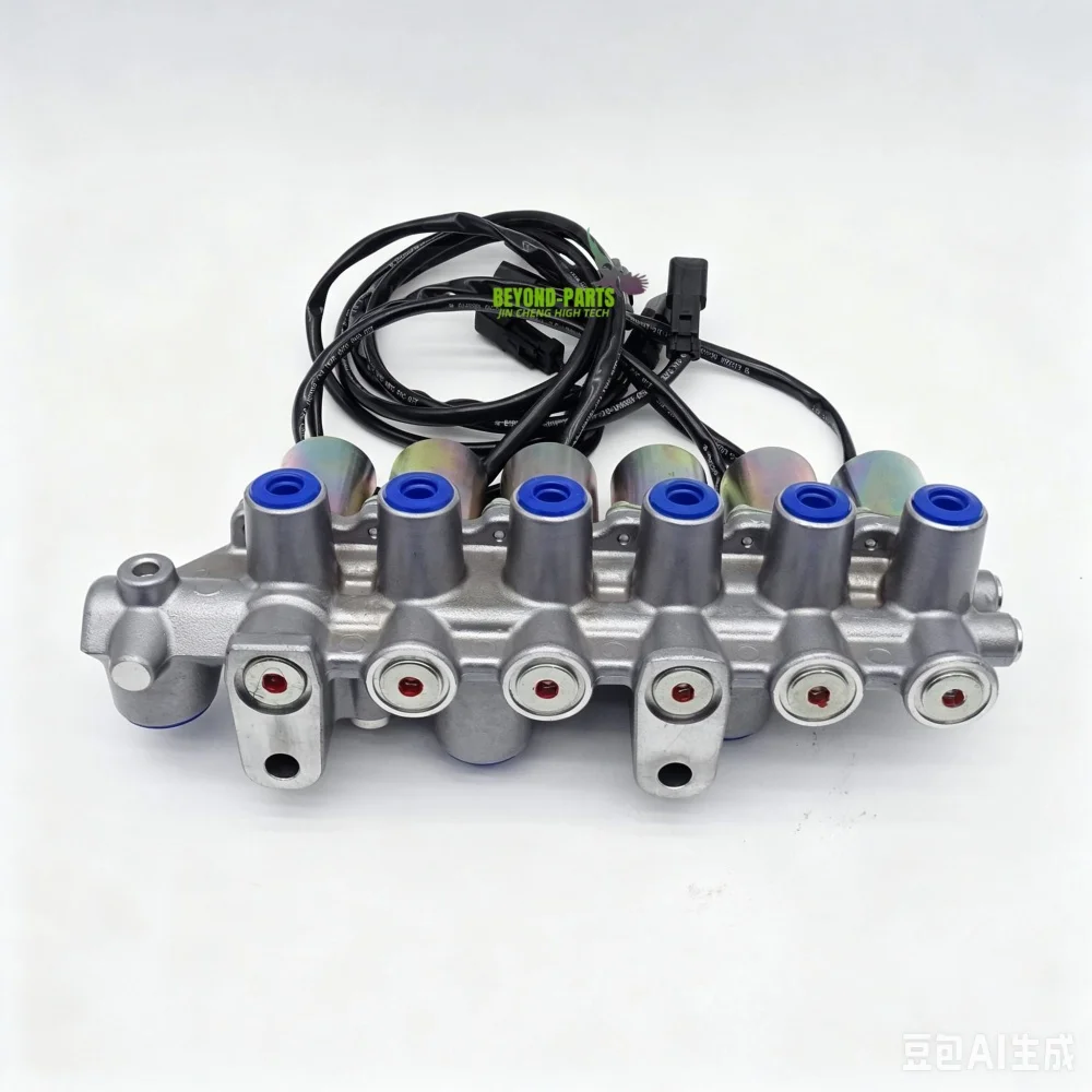 20Y-60-41611 20Y-60-41650 20Y-60-41621 Solenoid Valve Assy for PC200-8 PC220 PC210 Excavator New Construction Parts