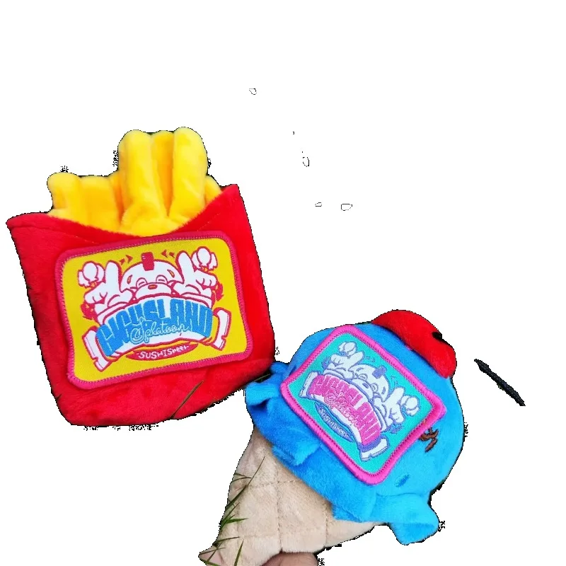 

SPLATOON Splatoon Fan Pendant, Fish Qiqi Paradise French Fries Ice Cream Cone, Playhouse Figure-making Gift for Children