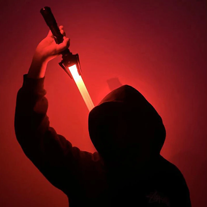Spada laser RGB Spada laser Giocattolo Sciabola leggera Blaster Giocattoli Spada laser Jedi Ragazzi Regalo Giocattoli per bambini Accessori cosplay