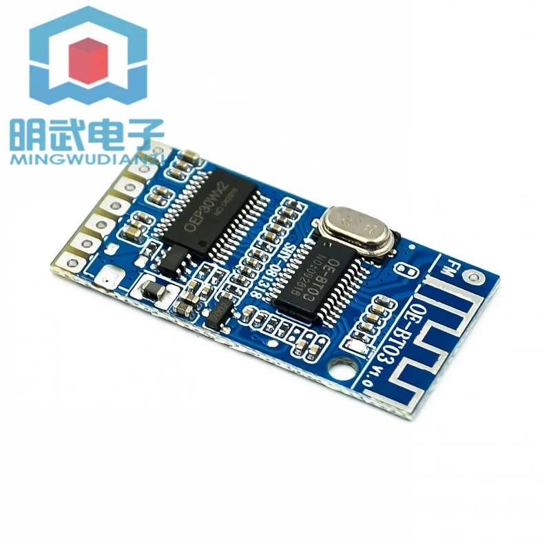 OE-BT03 Bluetooth Power Amplifier Board Digital Module Remote Control U Disk TF Card Lossless MP3 Decoding Audio Receiver