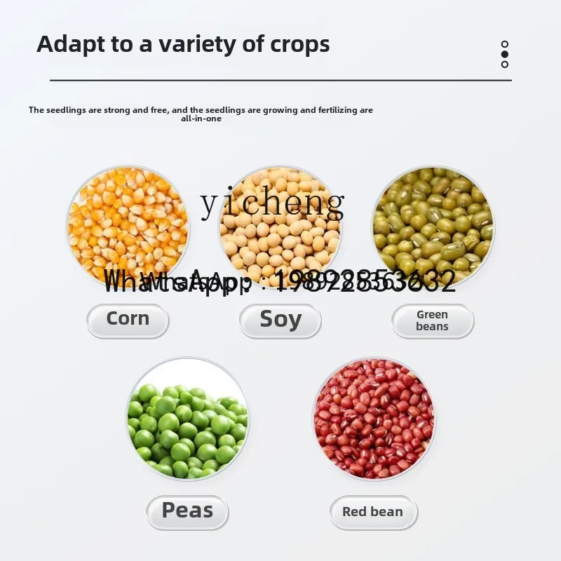 ABB Hand Push Corn Planter Soybean Sorghum On Demand Machine Artificial Planting Planter