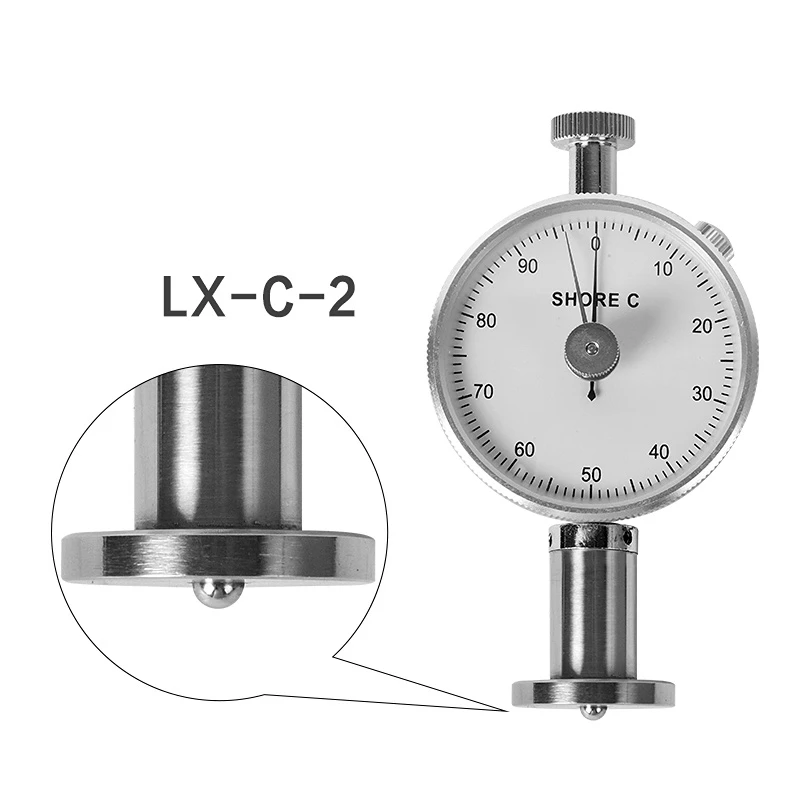 Immagine 3: Durometro C per tester di durezza Shore analogico DC-LX-C-2