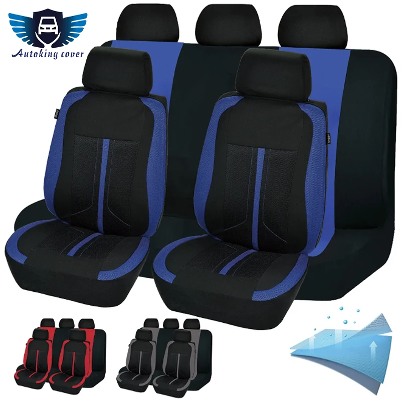 

Autoking Covers Set Seat Cushion Protector Universal Size Fit for Most Car SUV Truck Van Car Accessories Interior