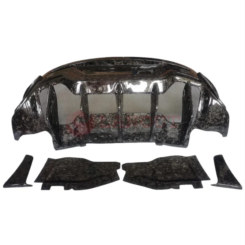

For McLaren 540c 570s modification and upgrading 600lt all carbon fiber forged rear bumper tail cover tail wing exhaust