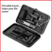 B52C Nail Clipper Set Stainless Steel Manicure Nail Scissors Pedicure Kit Nippers Trimmer Care Tool With Storage Box 18Pcs