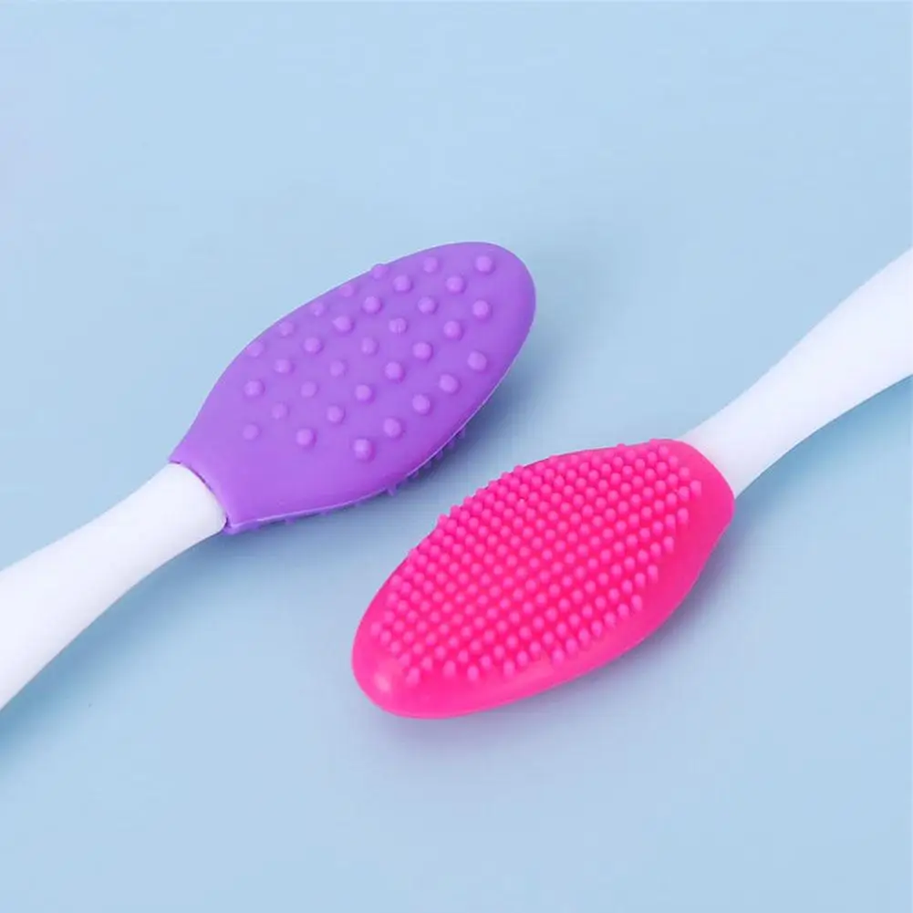 الجمال العناية بالبشرة غسل الوجه فرشاة سيليكون تقشير الأنف نظيفة إزالة الرؤوس السوداء فرش أدوات فرشاة تنظيف الرؤوس السوداء #4