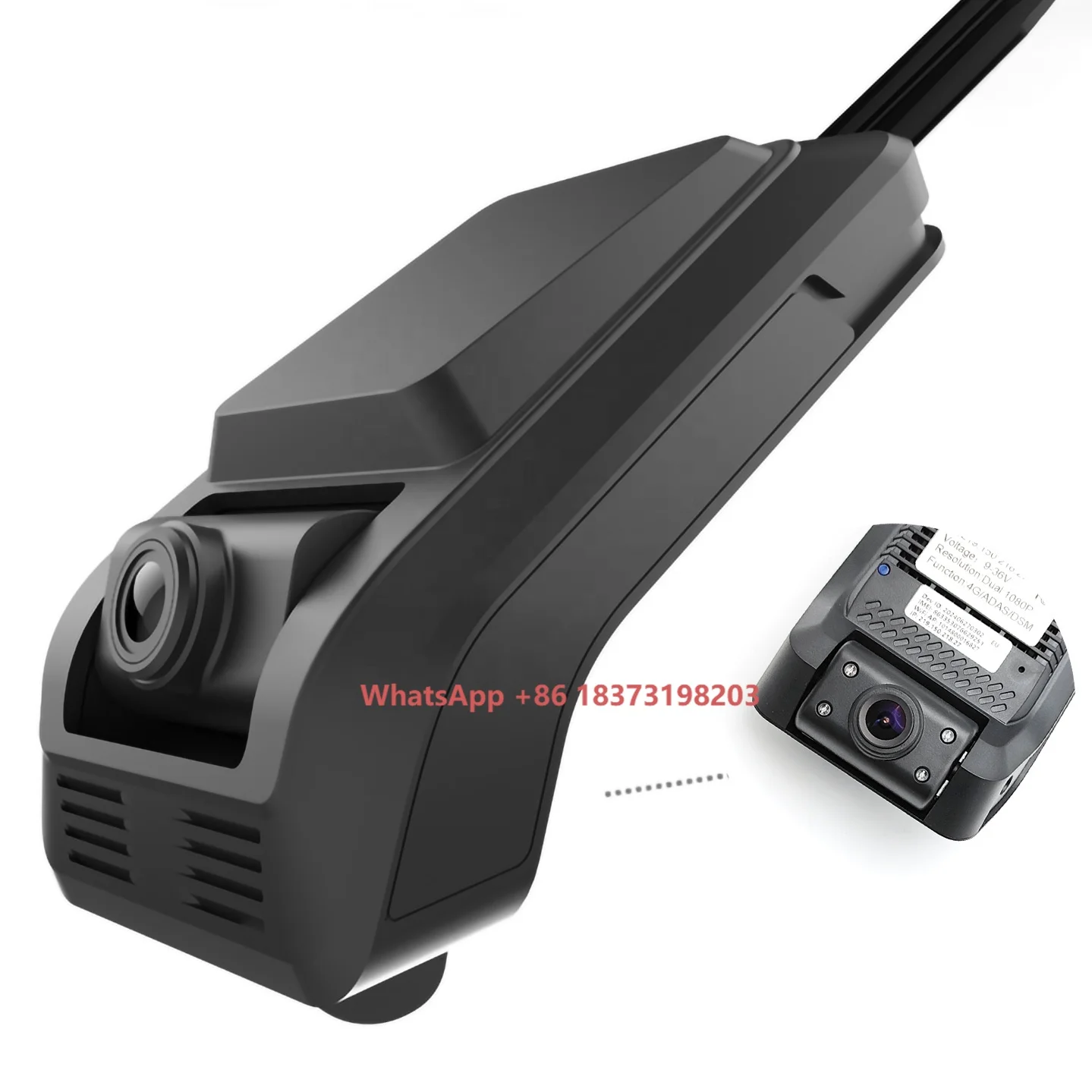 

Firecore HX-880 2 Channel 1080P AI ADAS DSM 4G WIFI GPS G-Sensor Front Dashcam Car Driving Video Recorder