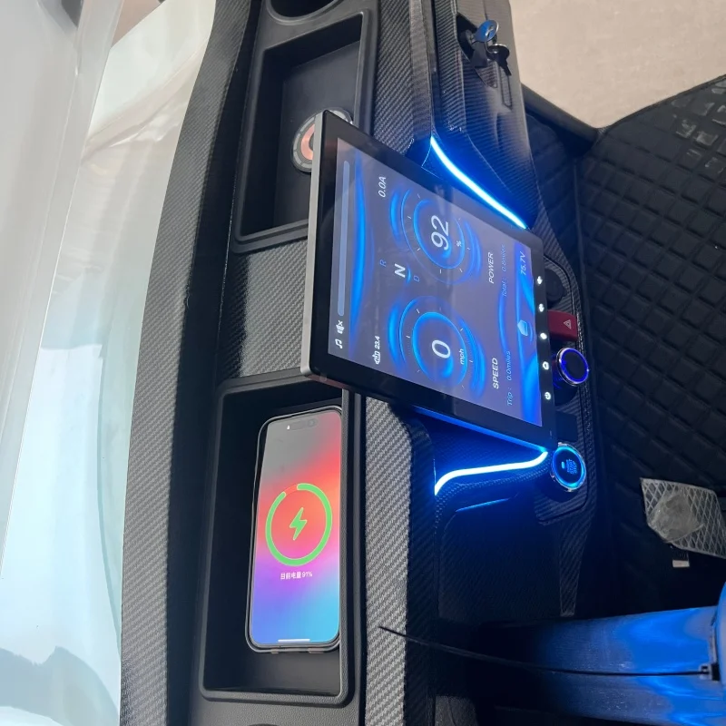 2026 عربات جولف ذات 4 مقاعد ببطارية ليثيوم 72 فولت عربات جولف، عربة جولف قانونية للشارع #6