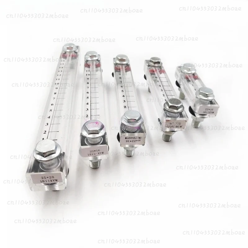 Hydraulic Oil Tank Level Gauge, Oil Level Indicator, Water Level Gauge, XYW150 Ruler, Acrylic Material