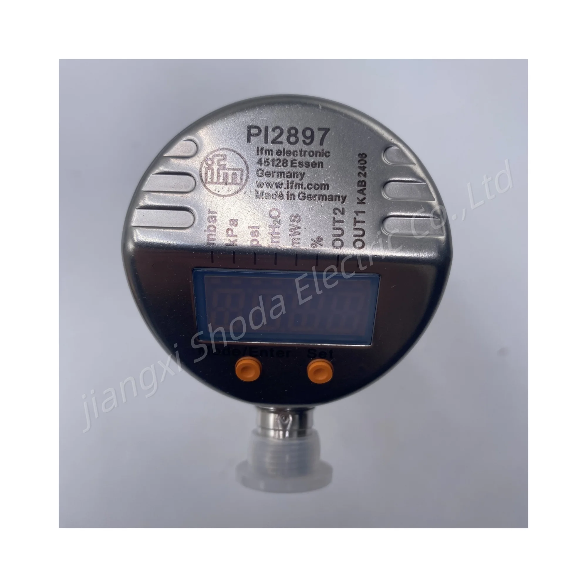 IF-M PI2897 Industrial Pressure Sensor for Hydraulic Systems and Process Control Applications