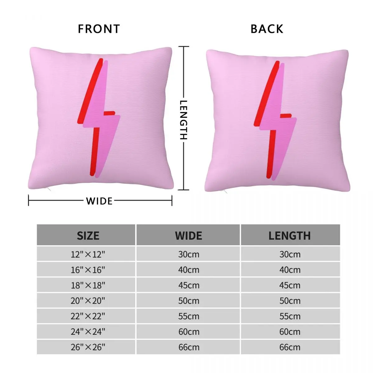 Lightning Bolt Thin Pillowcase Polyester Linen Velvet Pattern Zip Decor Throw Pillow Case Sofa Seater Cushion Cover