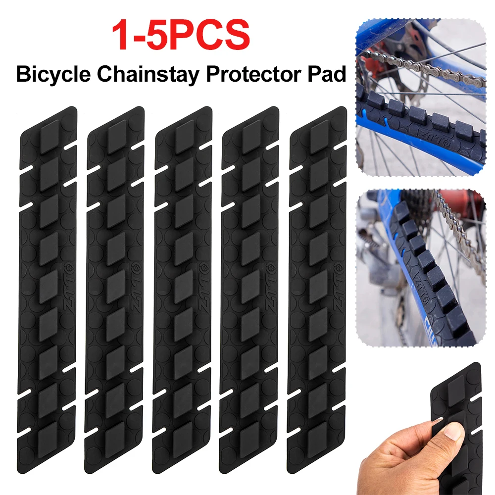 3D Silicone Bicycle Chainstay Protector Pad Chain Protection Sticker MTB Road Bike Frame Chain Guard for Cycling Accessories