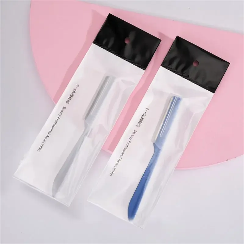 1/3pcs Rasoio sopracciglia Rasoio per sopracciglia Lama di rasoio Eye Brow Shaper Viso Rasoio di rimozione dei peli del viso per le donne Strumenti di trucco di bellezza