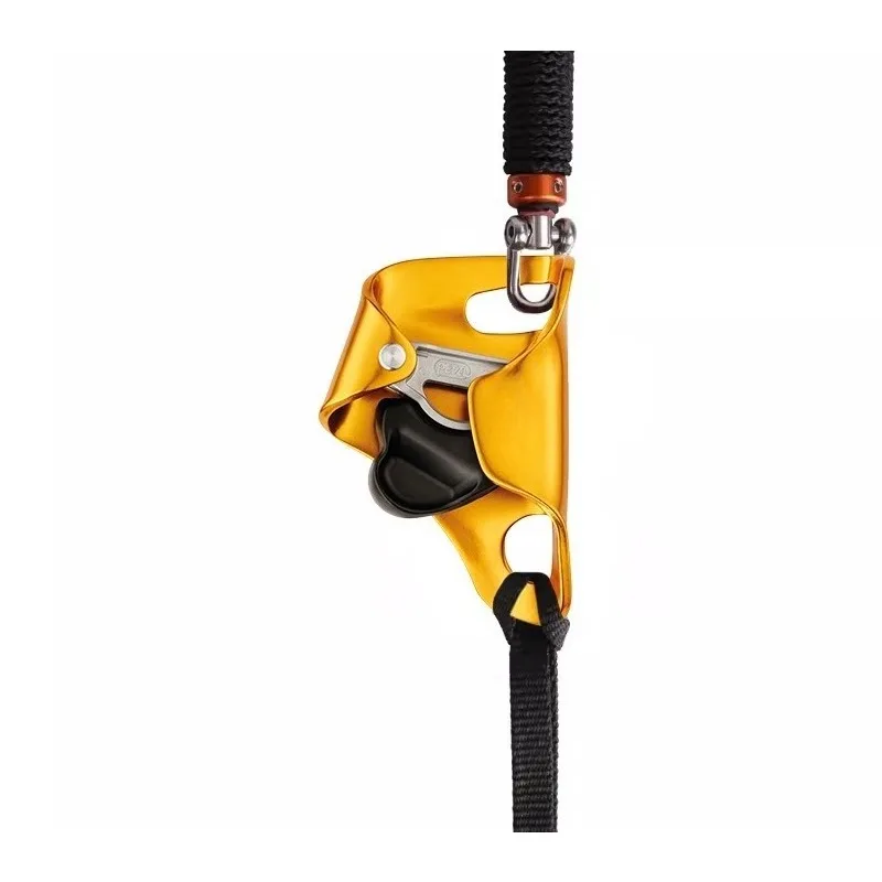 Rope running, knee lift, pedal with fire probe, climbing aid rope