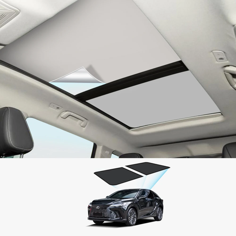 Sunroof sunshade 2015-2024 Lexus RX car thermal insulation suction sunshade insulation cloth can prevent exposure to sunlight an