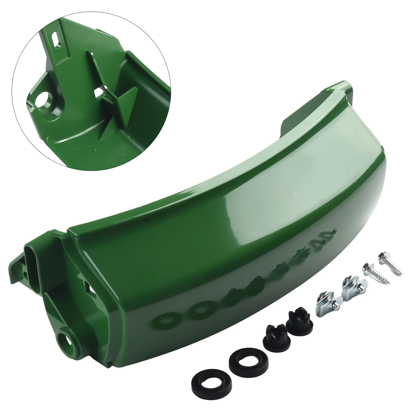 

Durable Tractor Front Bumper Upper Hood Kit Lawnmower Accessries Replacement Part With Screws # AM132530 AM128998