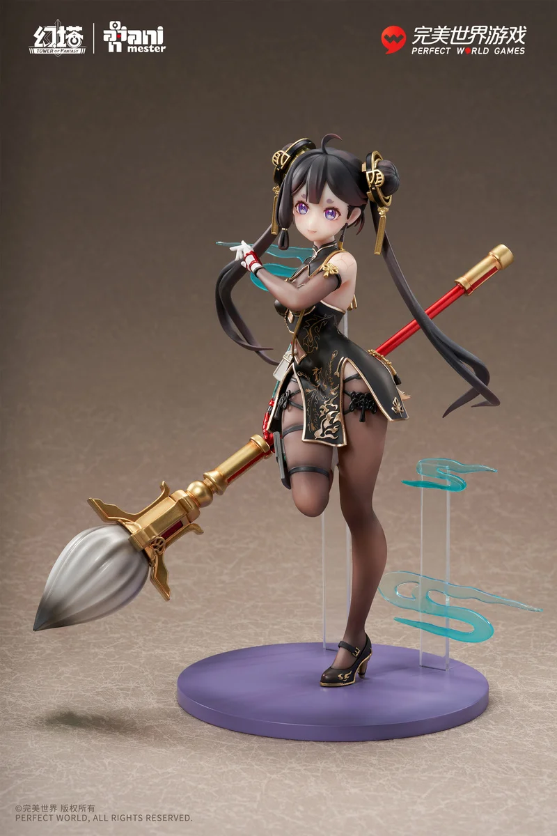 AniMester-torre de fantasía Original Liuhuo Mochi, limpieza 1/7, figuras de animación, juguetes de colección, modelo de juguete