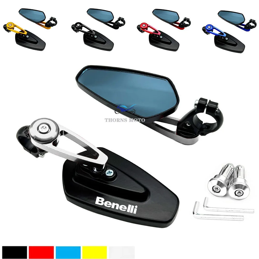 

Motorcycle Handlebar End Rearview Mirrors For BENELLI TNT 125 135 TNT125 TNT135 502c Trk502 BJ600CS 752S BN600 BN 600i 302 251