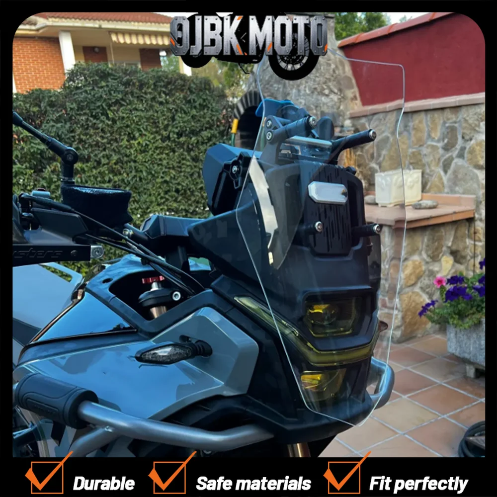 

for CFMOTO 450MT IBEX450 Rally Windshield For CF MOTO 450 MT 450IBEX Wind Deflectors For CF-MOTO MT450 450 IBEX Windscreens