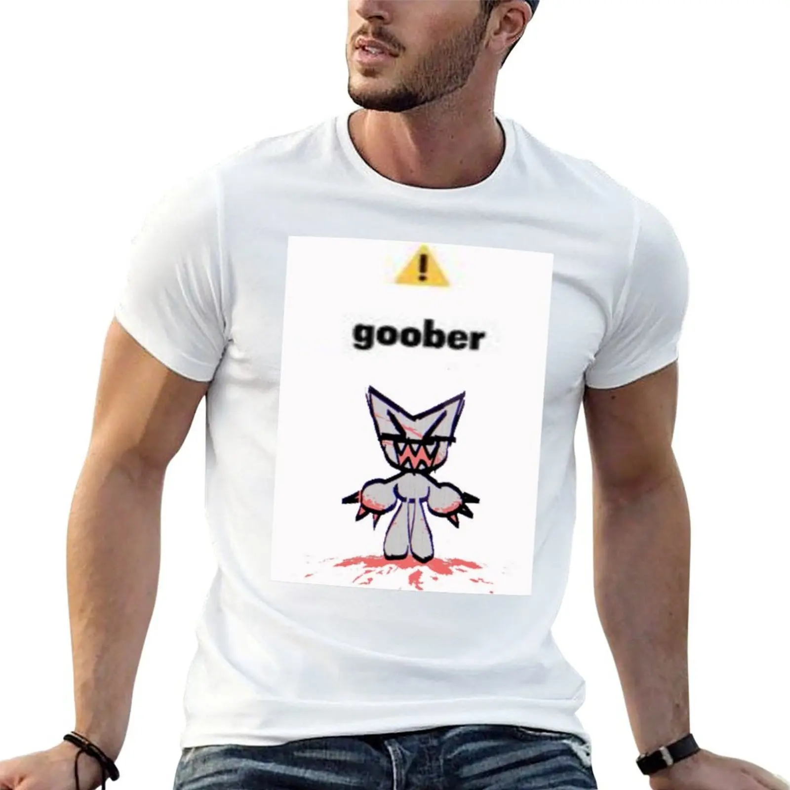 

Femanyl Goober warning T-Shirt t shirts for man graphic funny anime tshirt T-Shirt