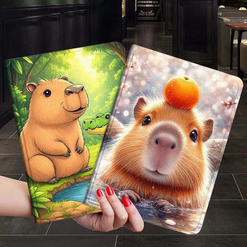 

Capibala Cute Anime Tablet Case For Samsung Galaxy Tab S7 S8 S9 S10 FE Plus 12.4 13.1 Inch