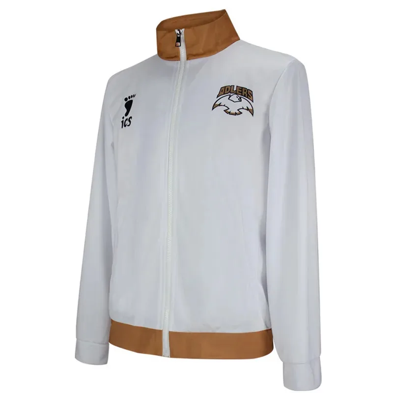 D12123 قطع Haikyuu تأثيري حلي رقم 20 كاجياما توبيو رقم 16 هوشيومي كوراي المدرسة الثانوية الكرة الطائرة نادي ملابس رياضية الفانيلة C