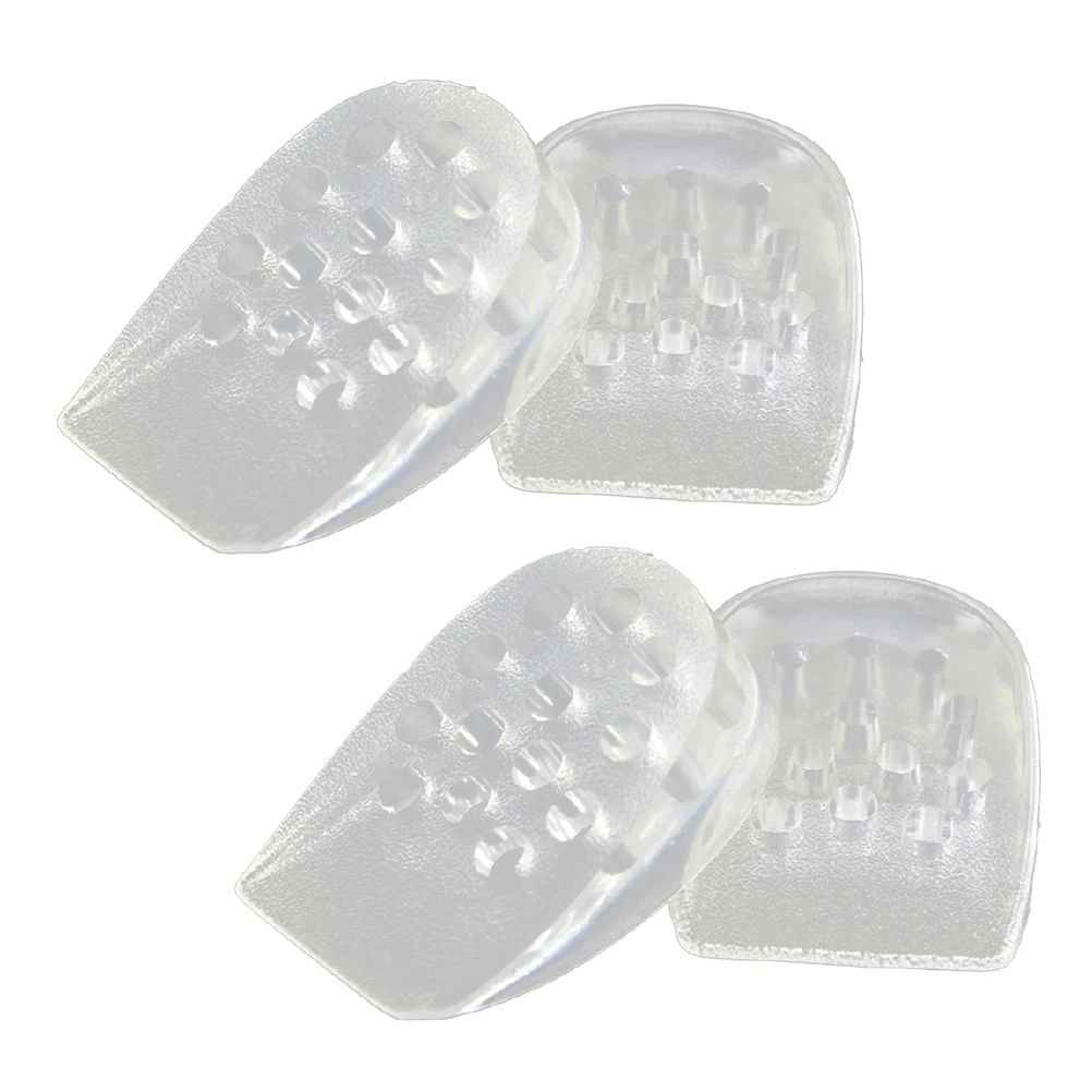 

2 Pair Height Increase Insoles Invisible Heel Lift Inserts Shoe Lifts Breathable TPE Moderate Thickness Comfortable Reusable
