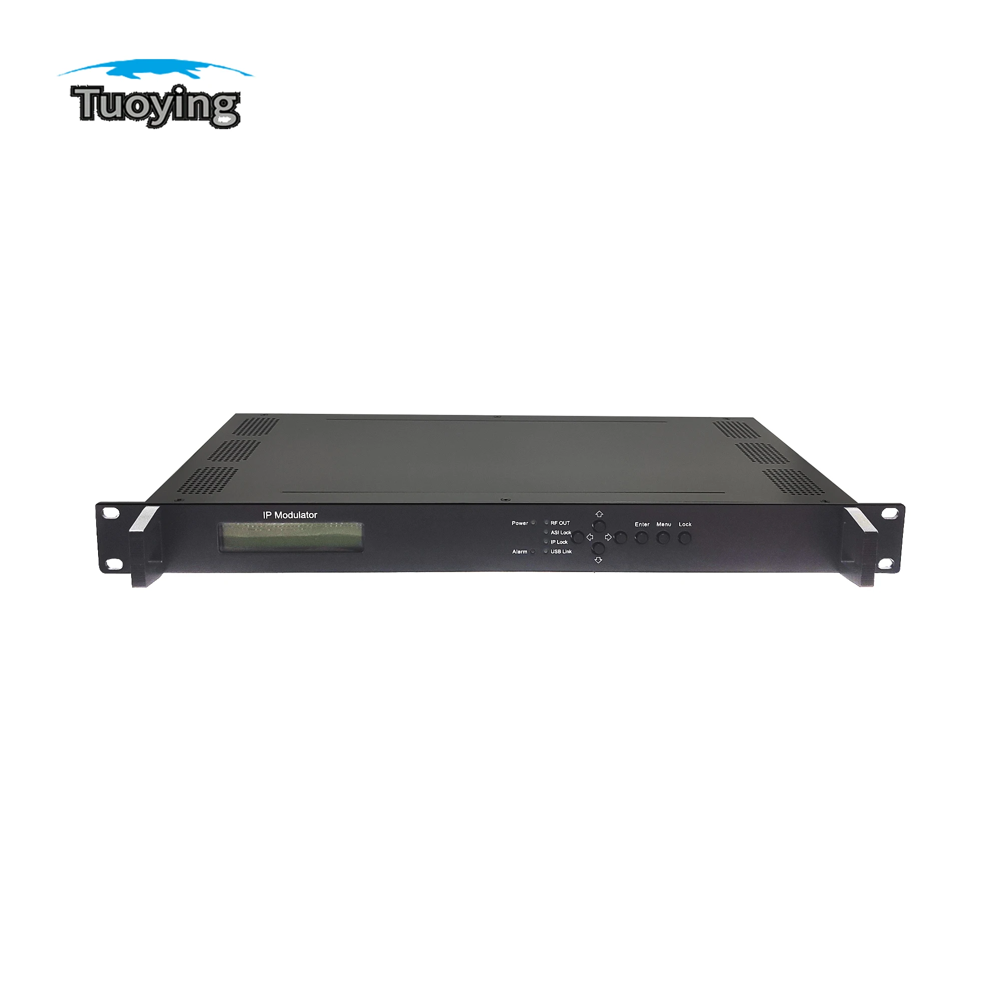 

8 16 32 Carrier IP ASI to RF Modulator 4 SFP+4GE IP QAM Multiplexing Scrambling IP TO DVB-T ISDBT DVB-C ATSC Modulator