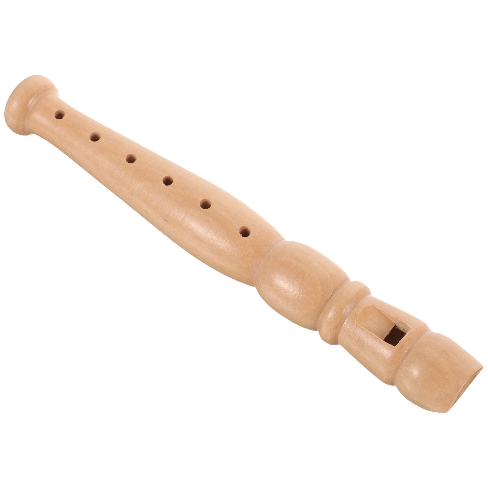 Clarinette en bois à 6 trous pour enfants, réaliste, exquise, Portable, Durable, facile à utiliser, pratique pour débutants, Instrument à vent Simple