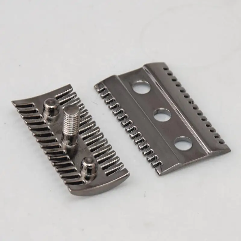 Razor Stainless Steel Top Double-edged Mens Slant Safety Razor Head Replacement Accessory view 5